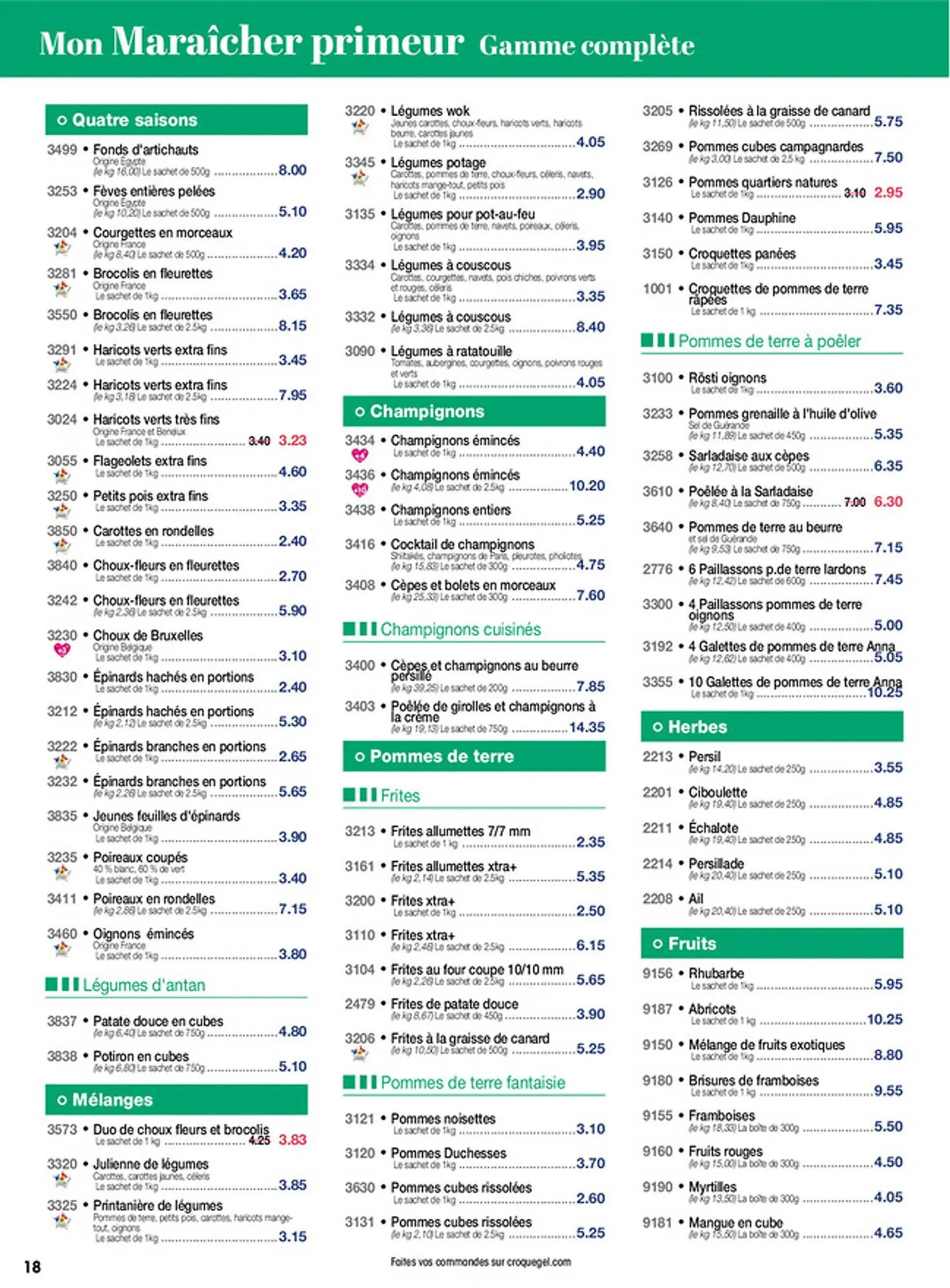 Catalogue Croque Gel du 20 octobre au 16 novembre 2025 - Catalogue page 18