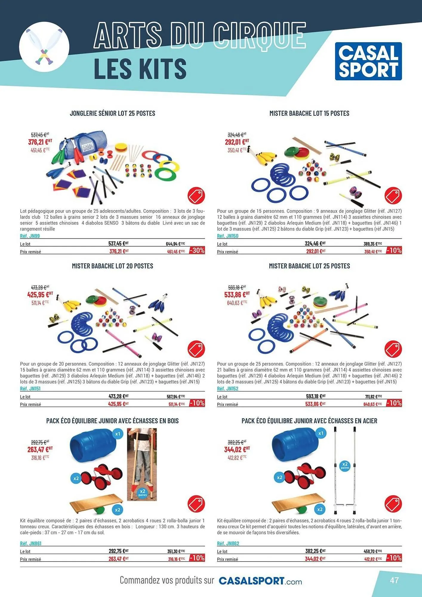Catalogue Casal Sport du 30 avril au 31 décembre 2025 - Catalogue page 47