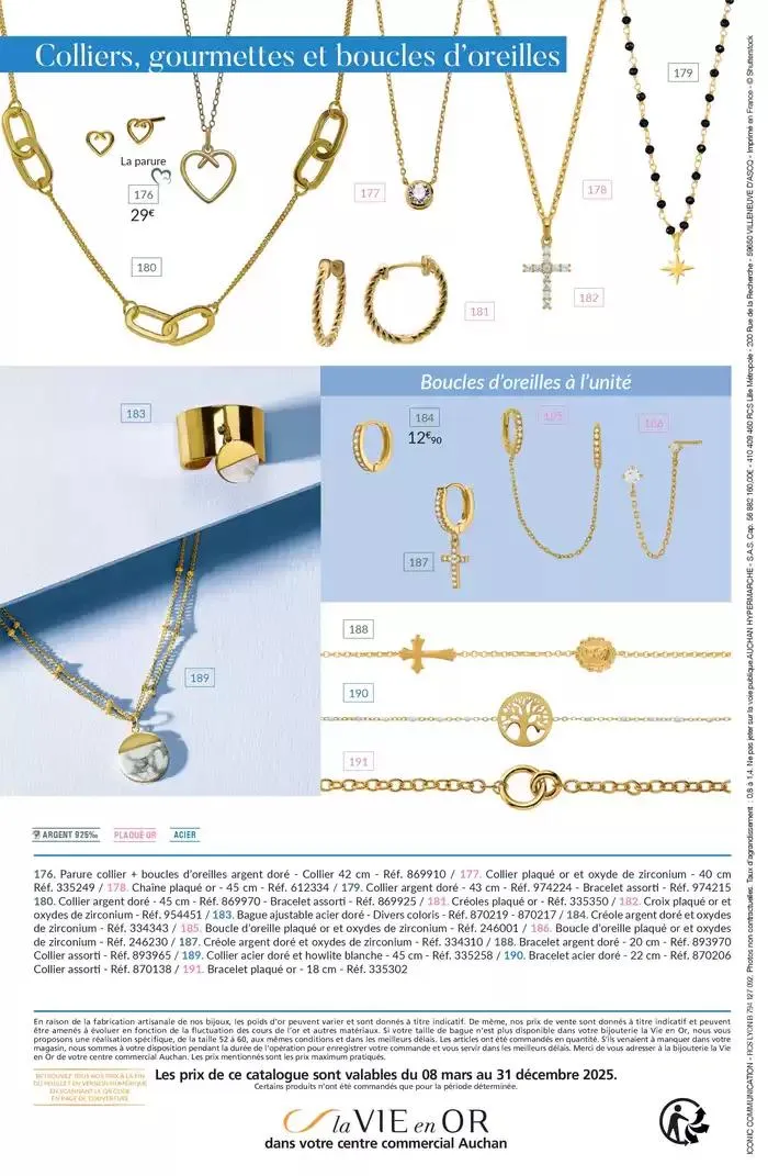 La Vie en Or : Baptême - Communion du 13 mars au 31 décembre 2025 - Catalogue page 12