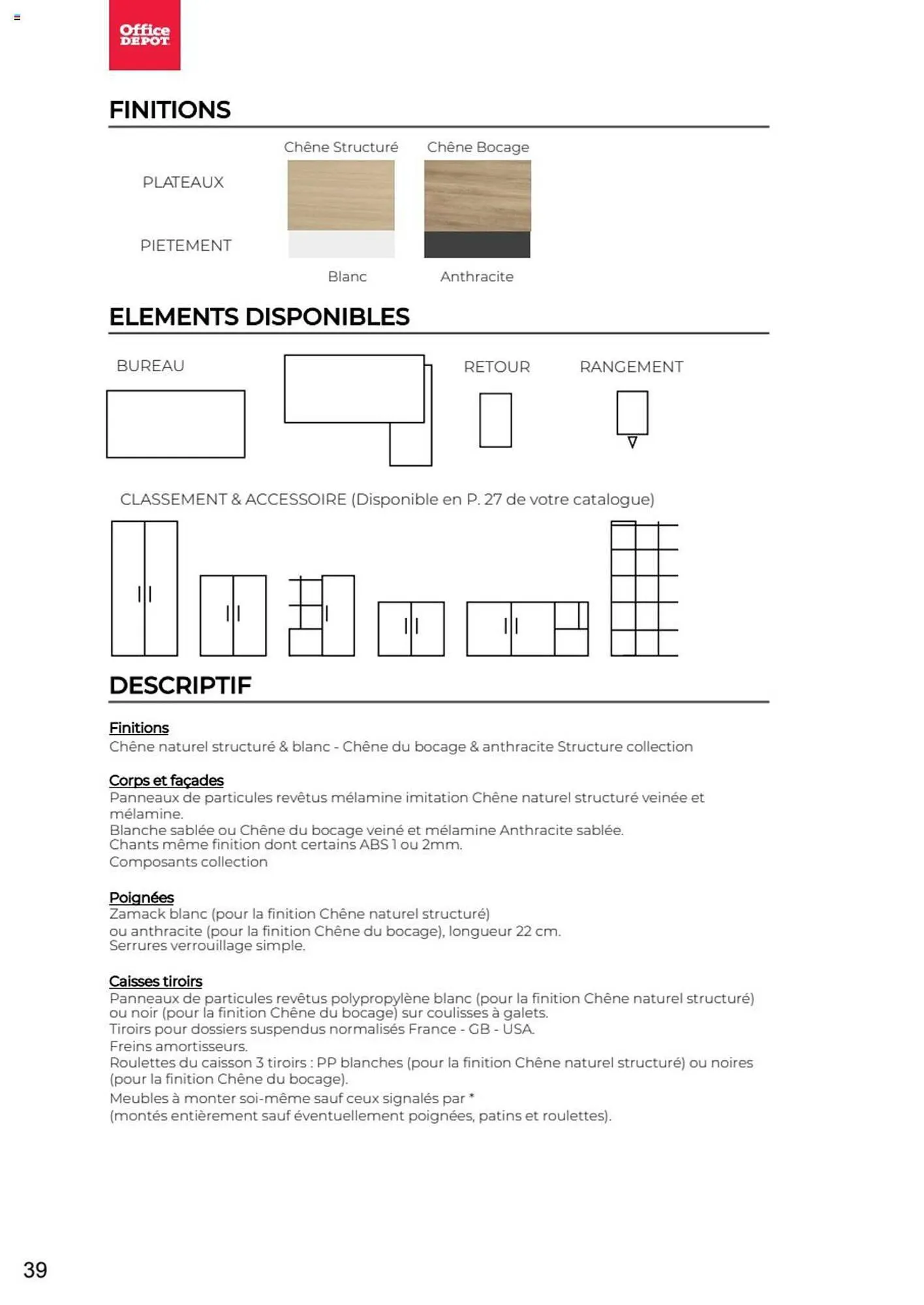 Catalogue Office Depot du 20 octobre au 27 octobre 2023 - Catalogue page 40