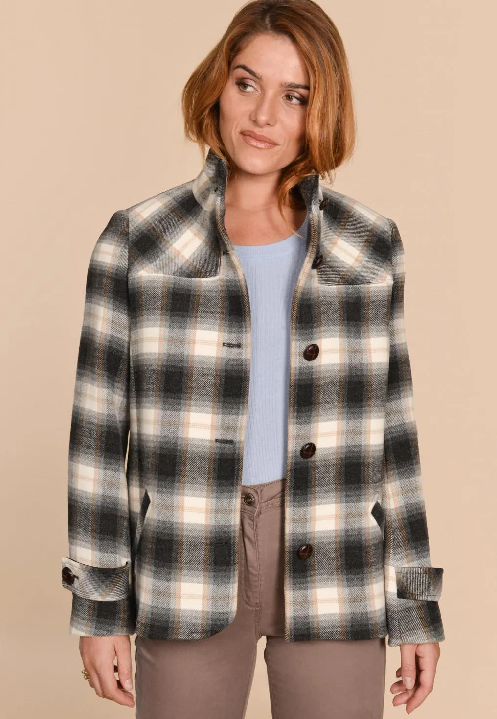 ACELYA - MANTEAU - MULTICOLORE