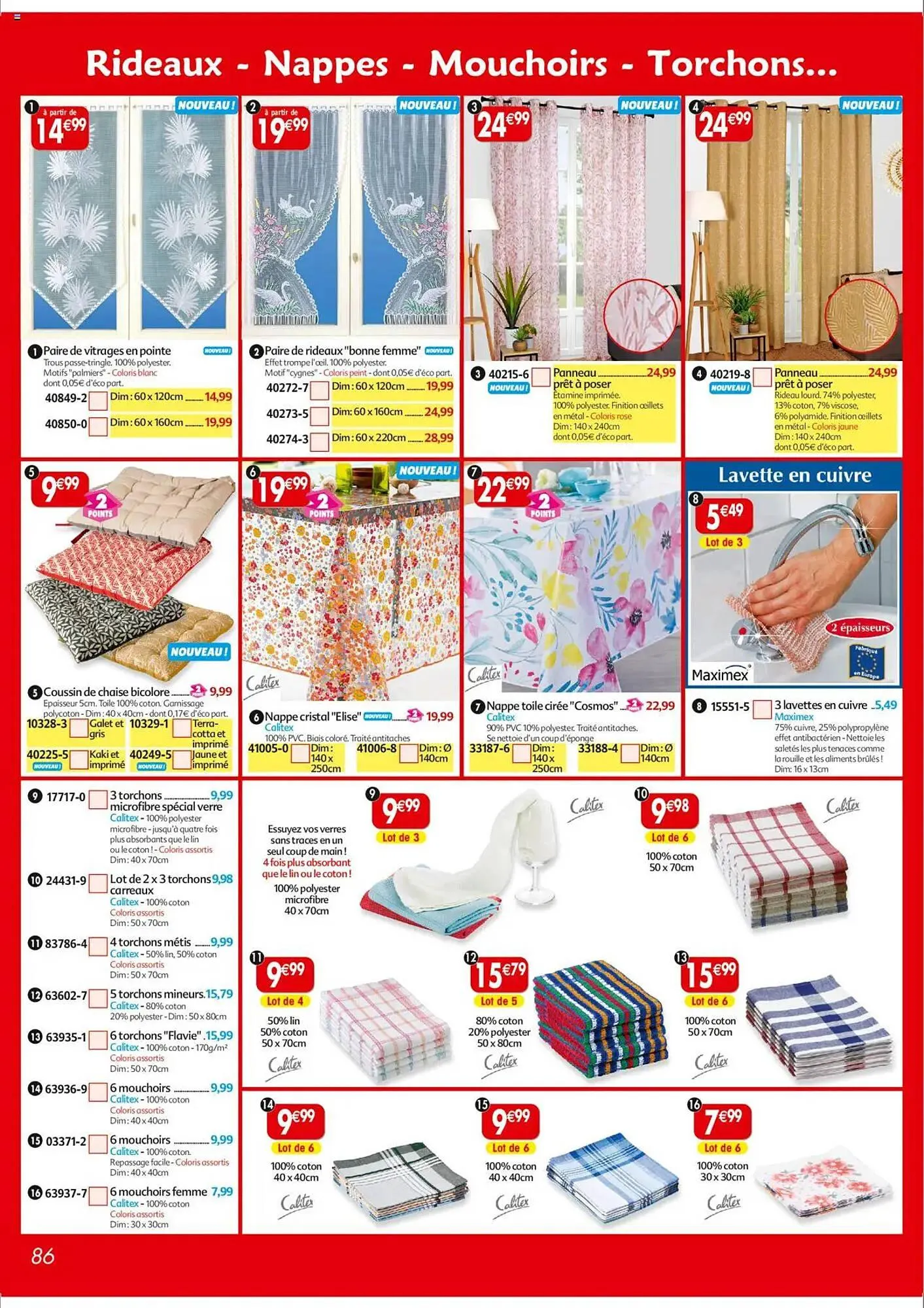 Catalogue Maximo du 7 juillet au 3 août 2025 - Catalogue page 86