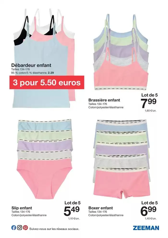 Nos basiques intemporels vont bien avec tout. du 3 mars au 14 mars 2025 - Catalogue page 23