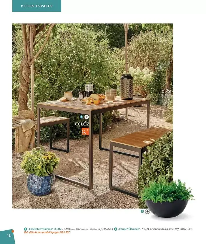 BARBEUC, SIESTE, PÉTANQUE PLACE À LA DÉTENTE du 27 février au 23 juin 2025 - Catalogue page 12