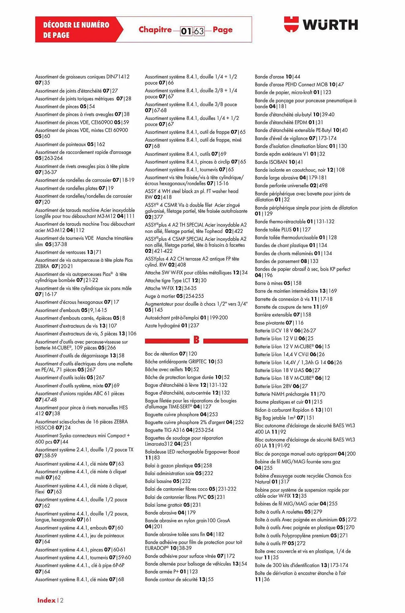 Catalogue Würth du 29 décembre au 31 décembre 2023 - Catalogue page 79
