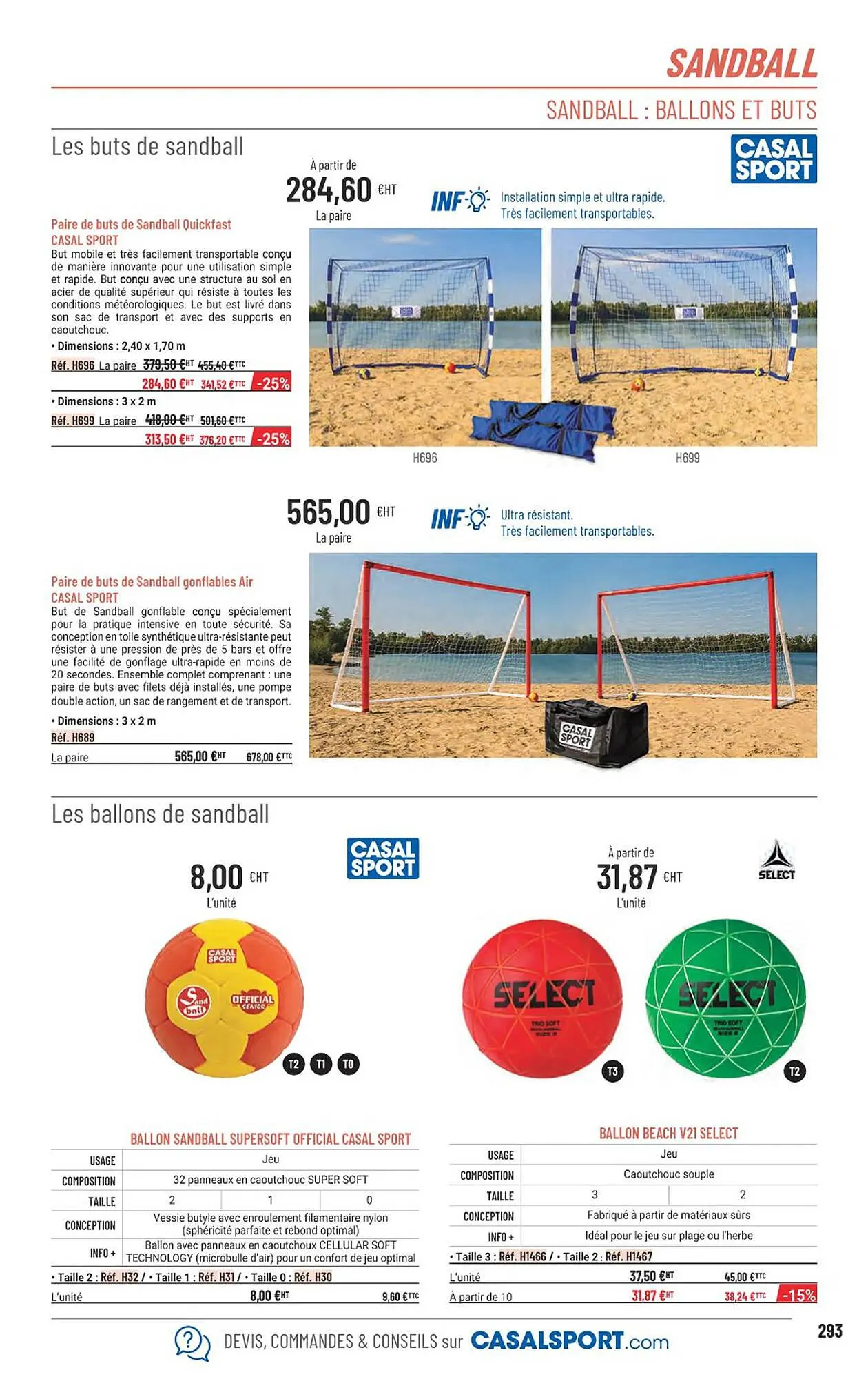 Catalogue Casal Sport du 22 janvier au 31 décembre 2026 - Catalogue page 265