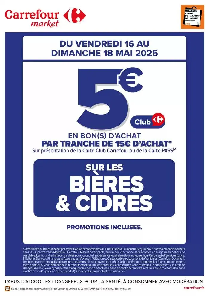 CE WEEK-END, OP BON D’ACHAT SUR LES BIERES ET CIDRES - 1