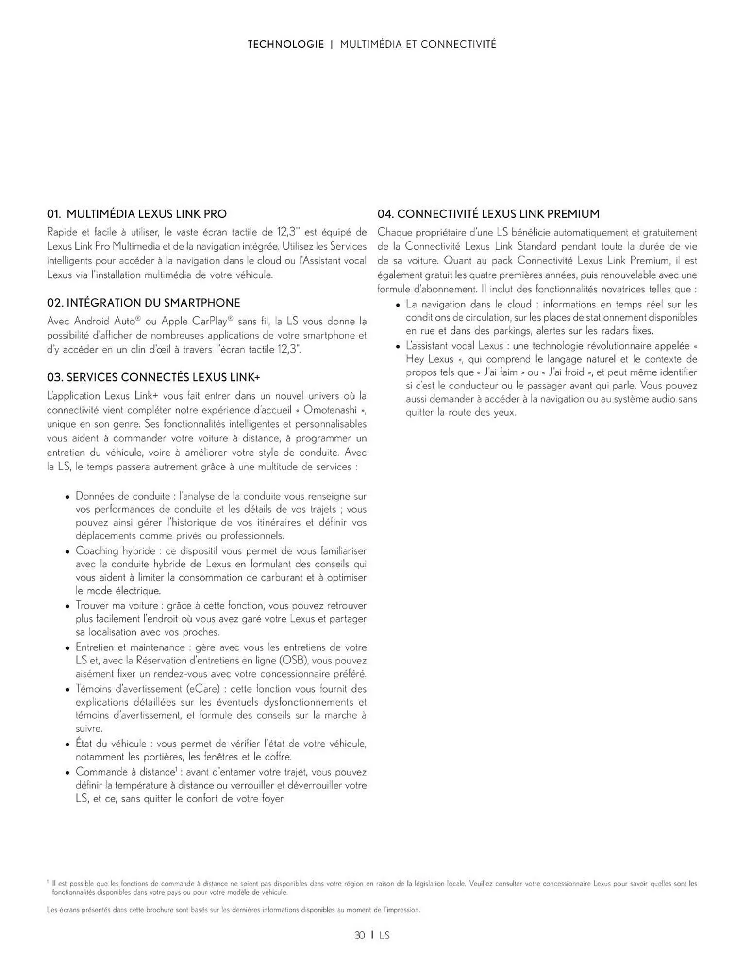 Catalogue Lexus du 27 mars au 27 mars 2026 - Catalogue page 30