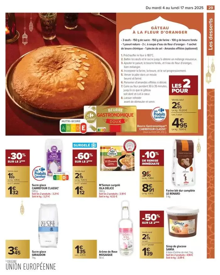 TOUT LE RAMADAN À PETIT PRIX du 4 mars au 17 mars 2025 - Catalogue page 31