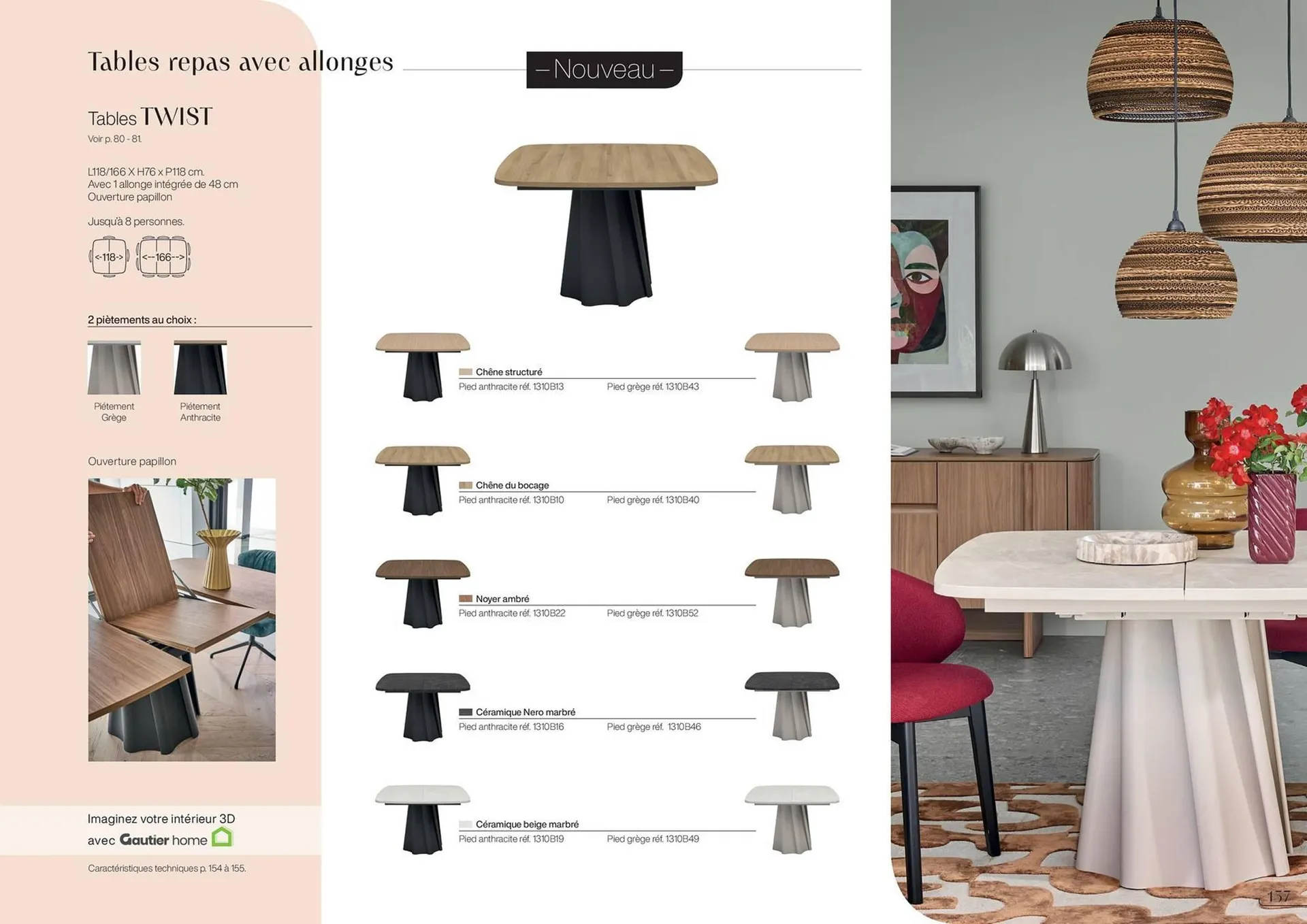 Catalogue Gautier du 19 septembre au 31 mai 2026 - Catalogue page 137
