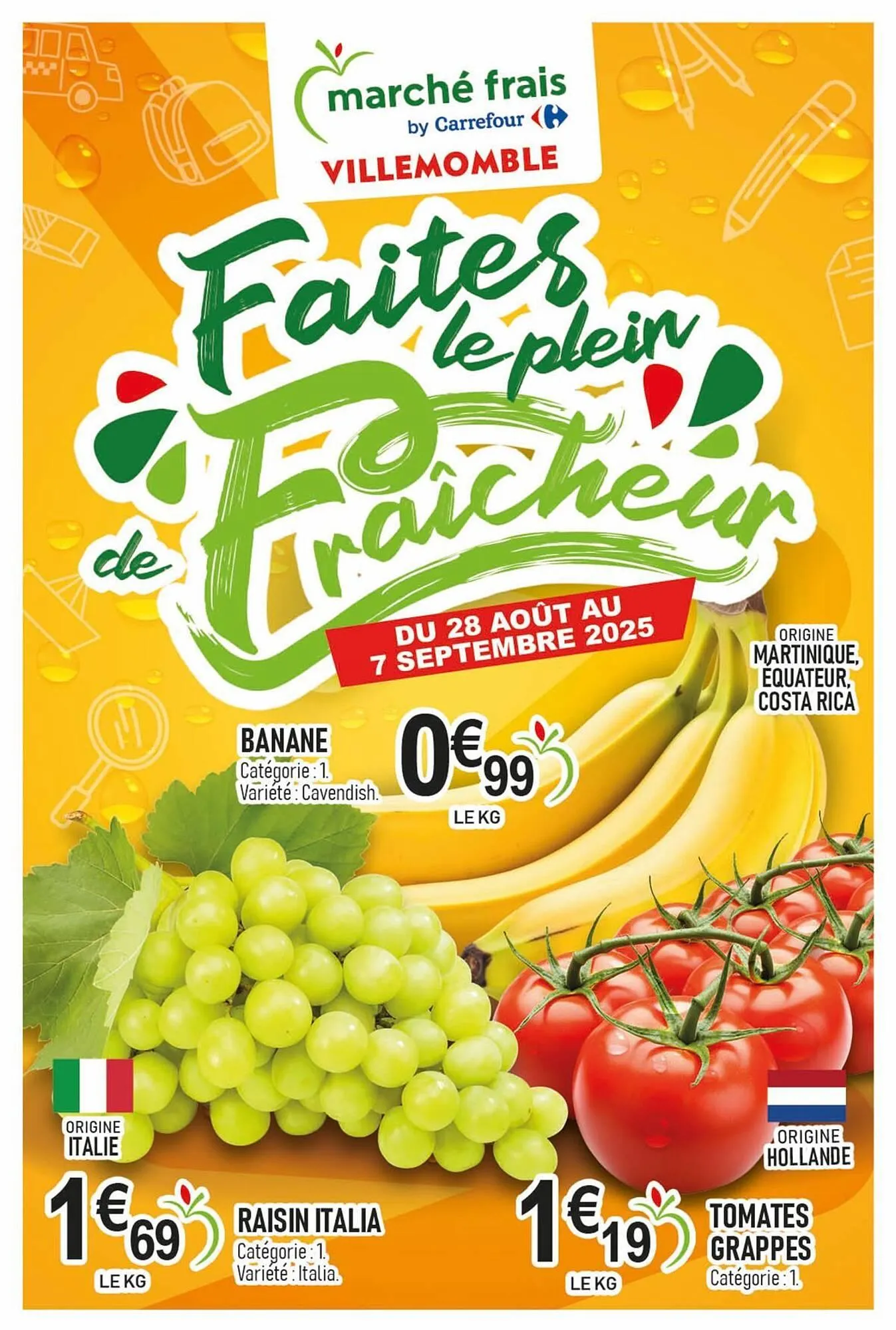 Catalogue marché frais Géant - 1