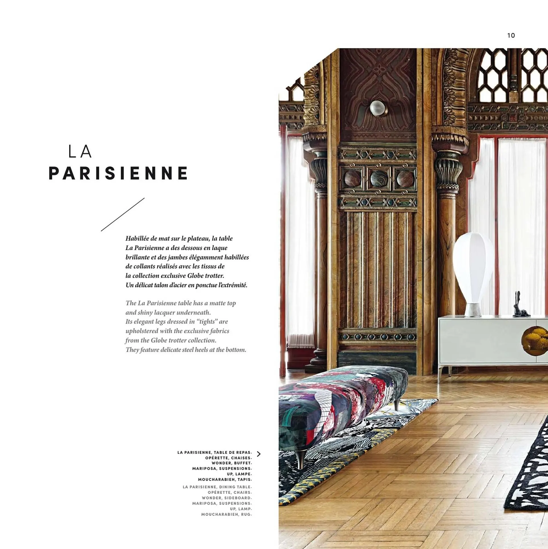 catalogue Roche Bobois du 2 septembre au 1 janvier 2026 - Catalogue page 10