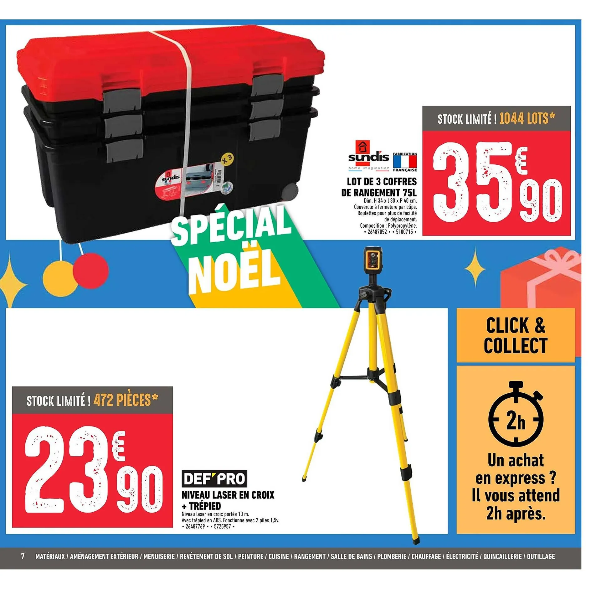 Catalogue Brico Cash du 5 décembre au 18 décembre 2025 - Catalogue page 7