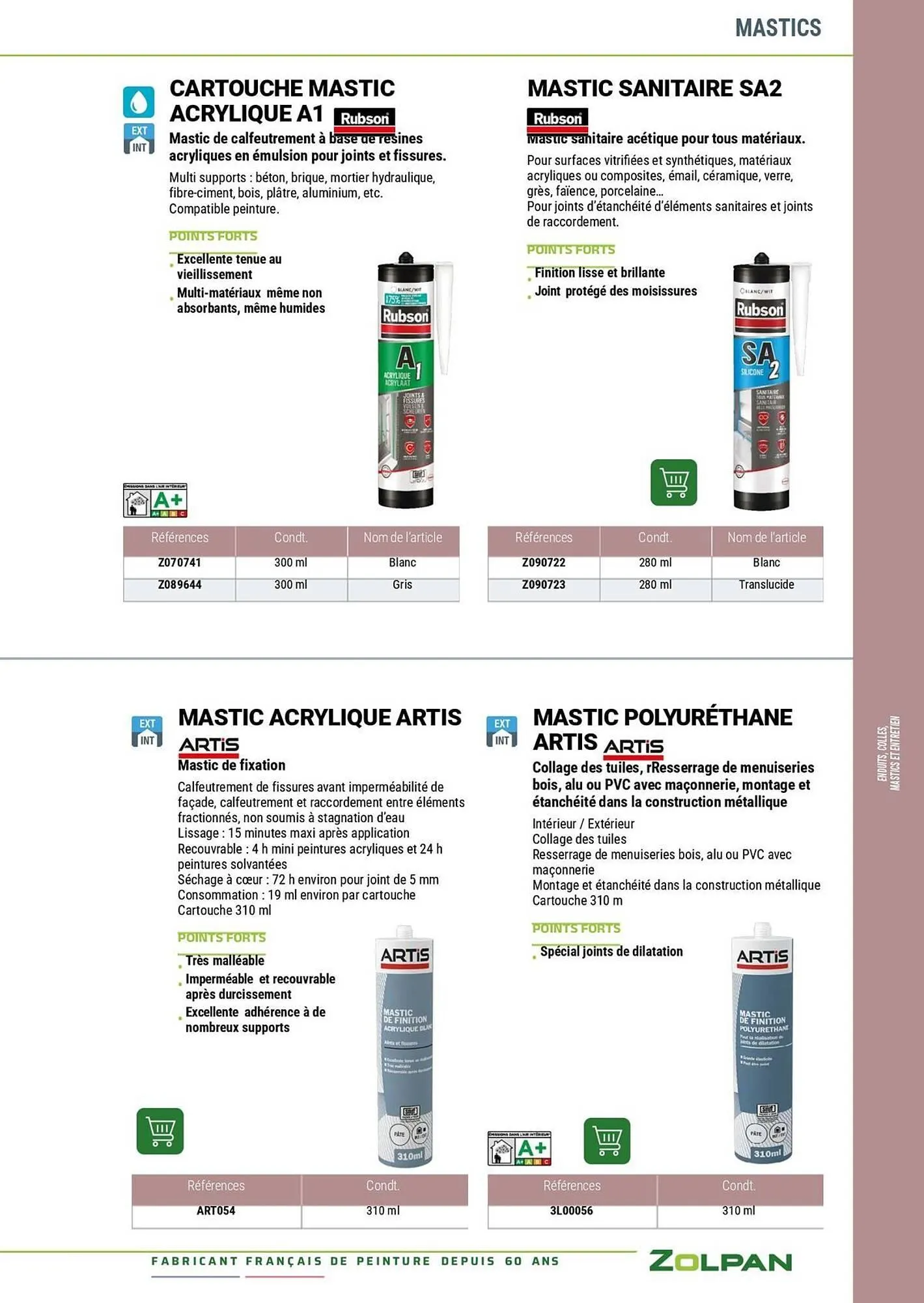 Catalogue Zolpan du 13 janvier au 31 décembre 2025 - Catalogue page 197
