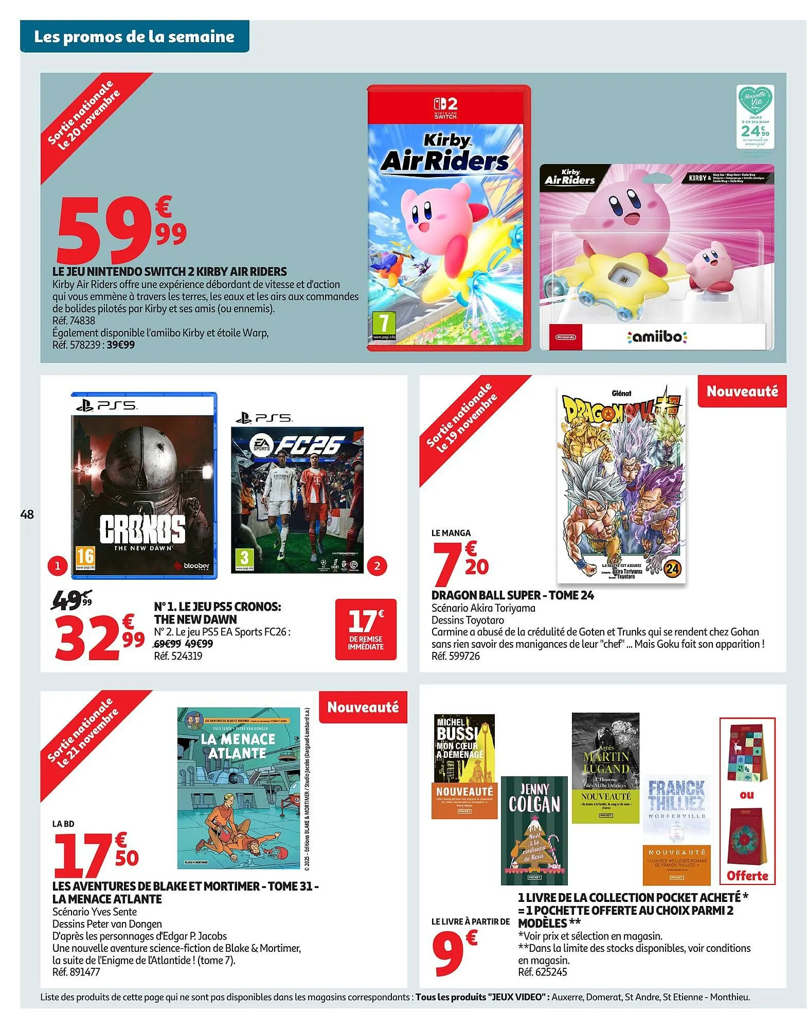 Catalogue Auchan du 18 novembre au 30 novembre 2025 - Catalogue page 48