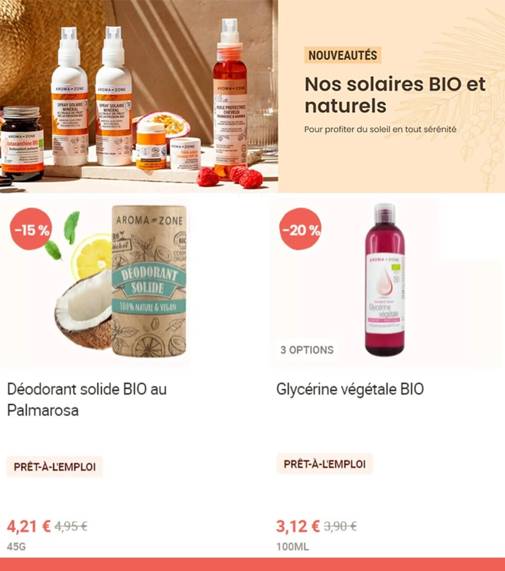 Catalogue Aroma Zone du 11 juillet au 11 août 2023 - Catalogue page 2