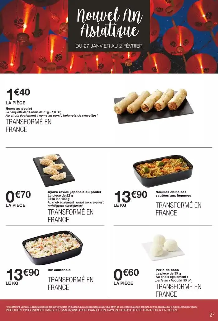 CATALOGUE PROMOTIONNEL du 20 janvier au 2 février 2025 - Catalogue page 27