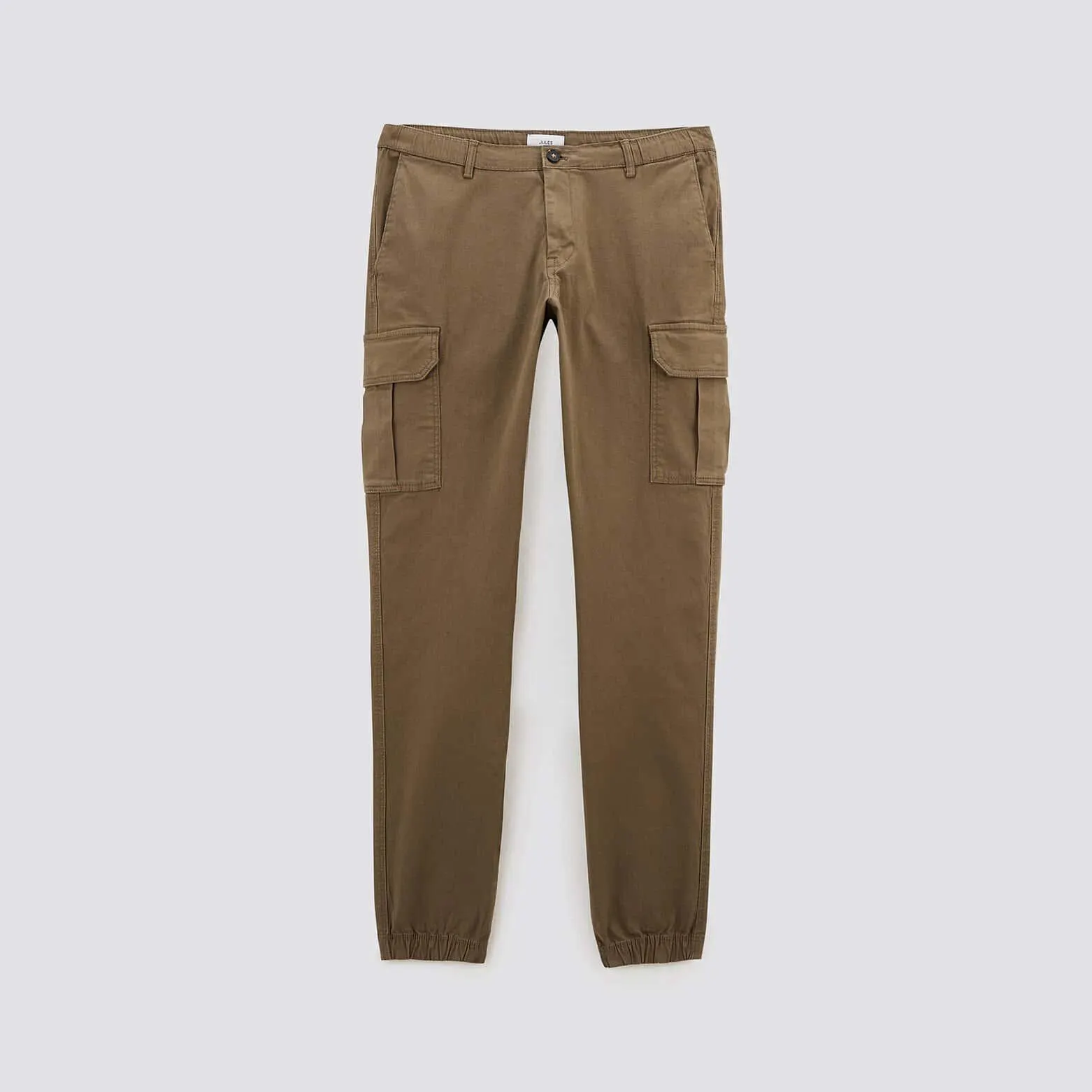 Pantalon chino forme cargo - Beige