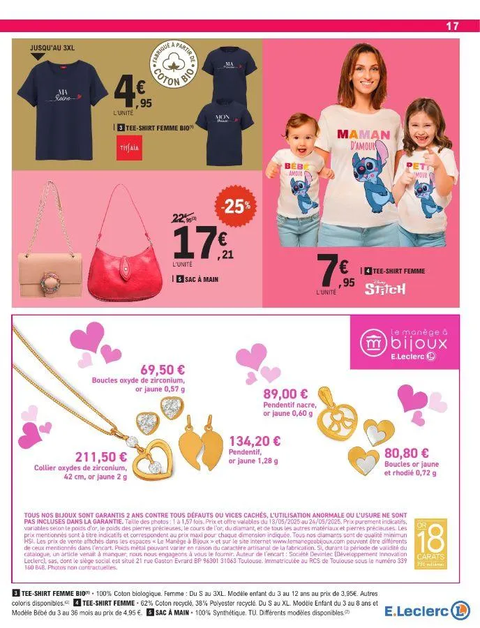 E. Leclerc du 13 mai au 24 mai 2025 - Catalogue page 17