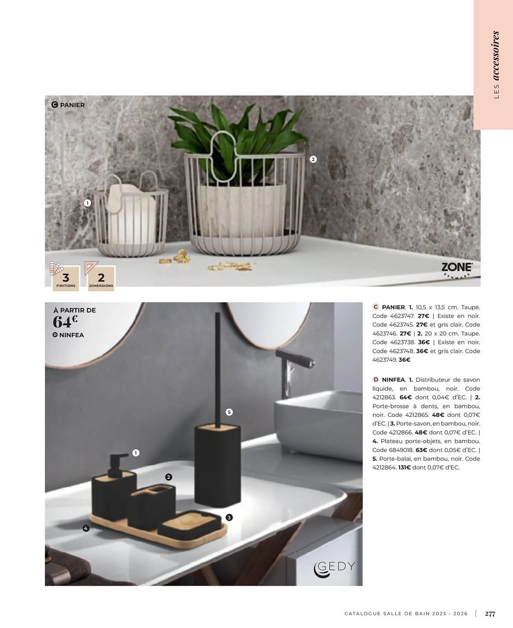 Catalogue Cedeo du 3 juin au 31 décembre 2025 - Catalogue page 277