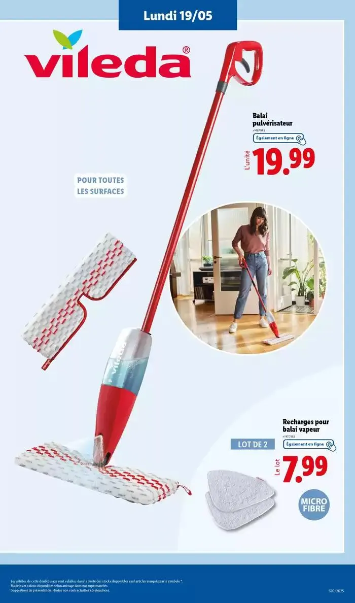 Profitez d'une large sélection de produits à prix réduits chez Lidl ! du 15 mai au 21 mai 2025 - Catalogue page 71