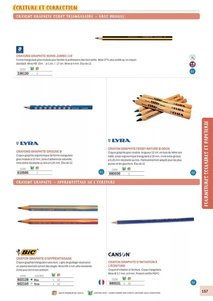 Nos Catalogues Thématiques du 1 janvier au 31 décembre 2025 - Catalogue page 159