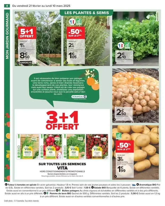 PROFITER ENFIN DE SON JARDIN du 21 février au 10 mars 2025 - Catalogue page 6