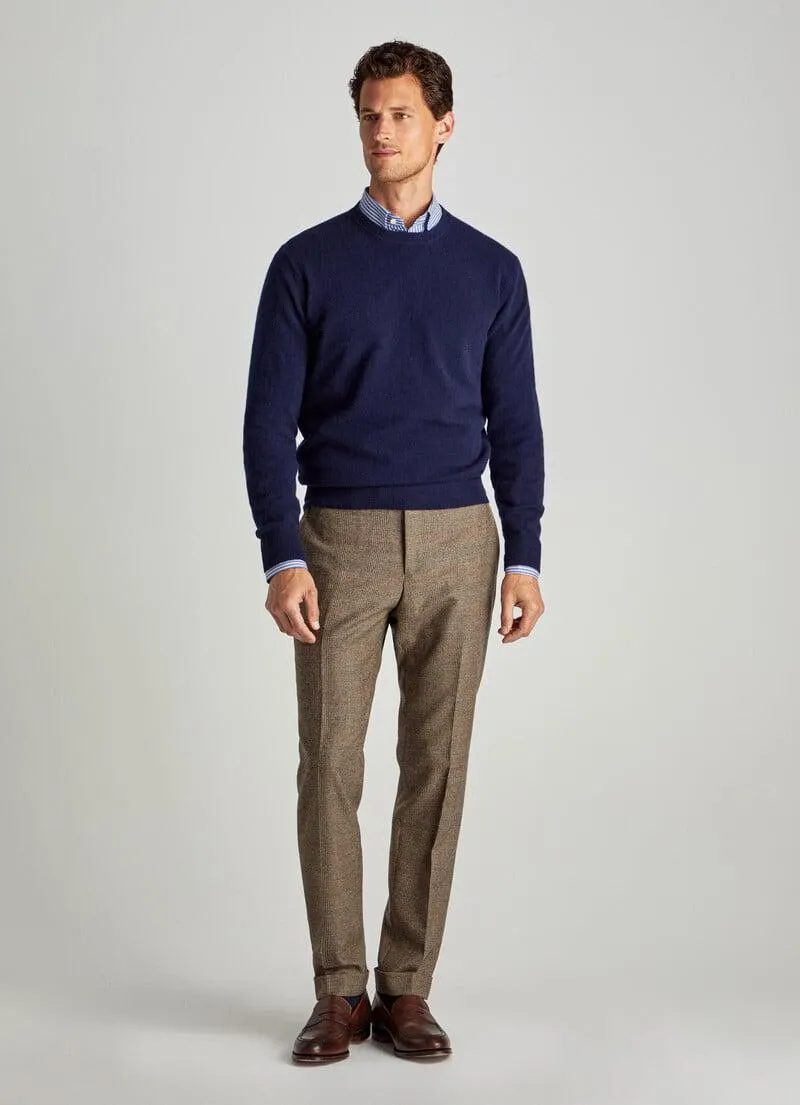 PANTALON À MOTIF PRINCE DE GALLES