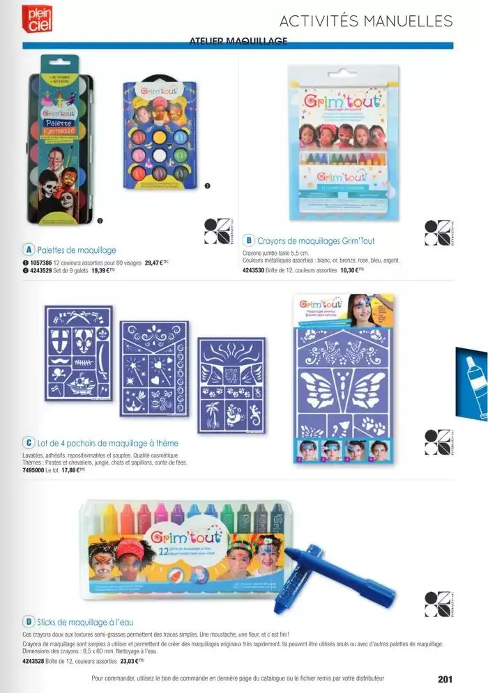 Écoles et loisirs 2025 du 1 janvier au 31 décembre 2025 - Catalogue page 201