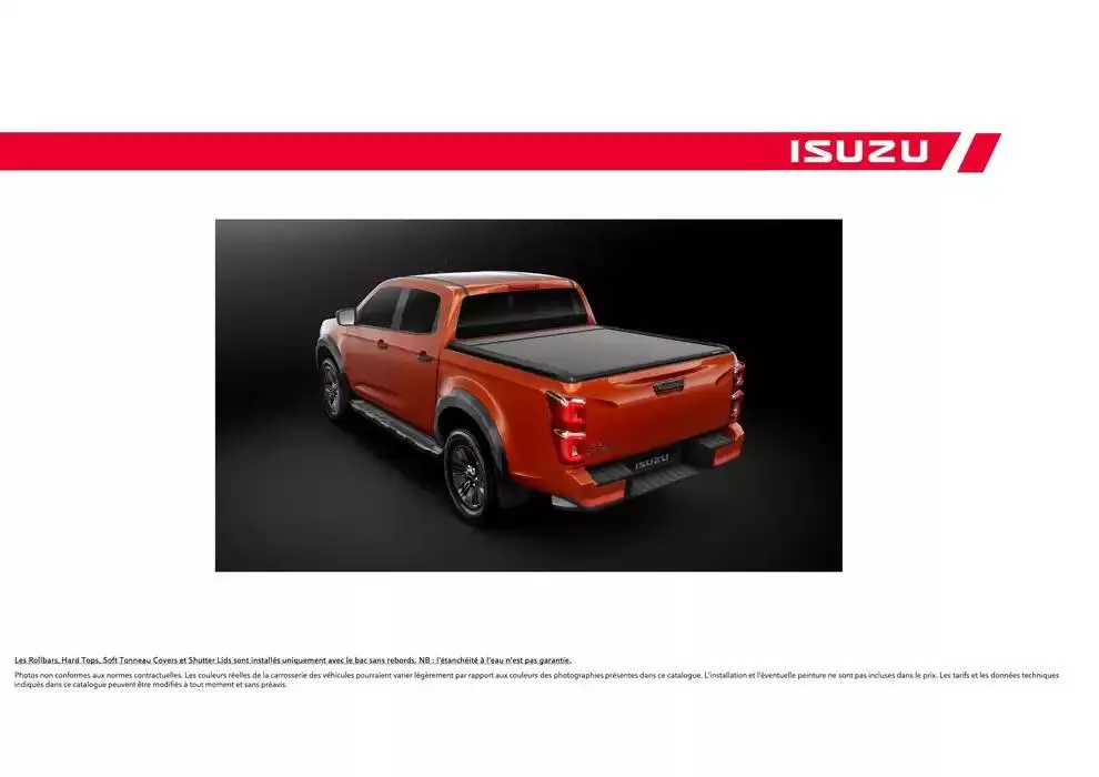 ISUZU SPACE N60B Accessoires du 15 octobre au 15 octobre 2025 - Catalogue page 3