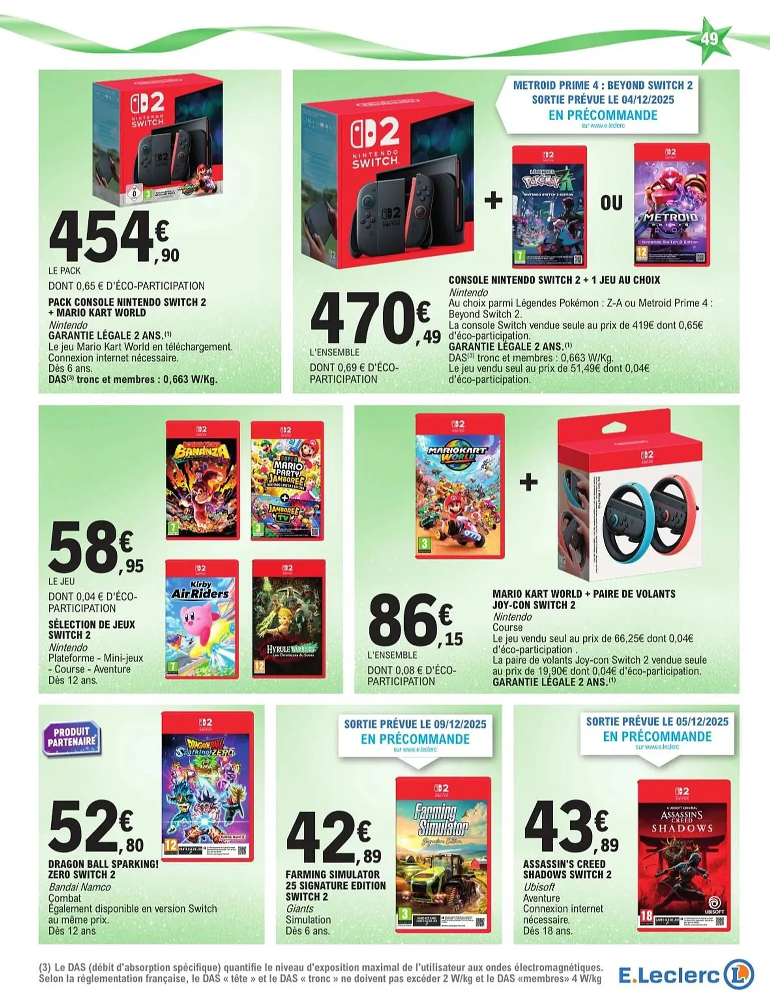 Catalogue E.Leclerc du 2 décembre au 20 décembre 2025 - Catalogue page 49