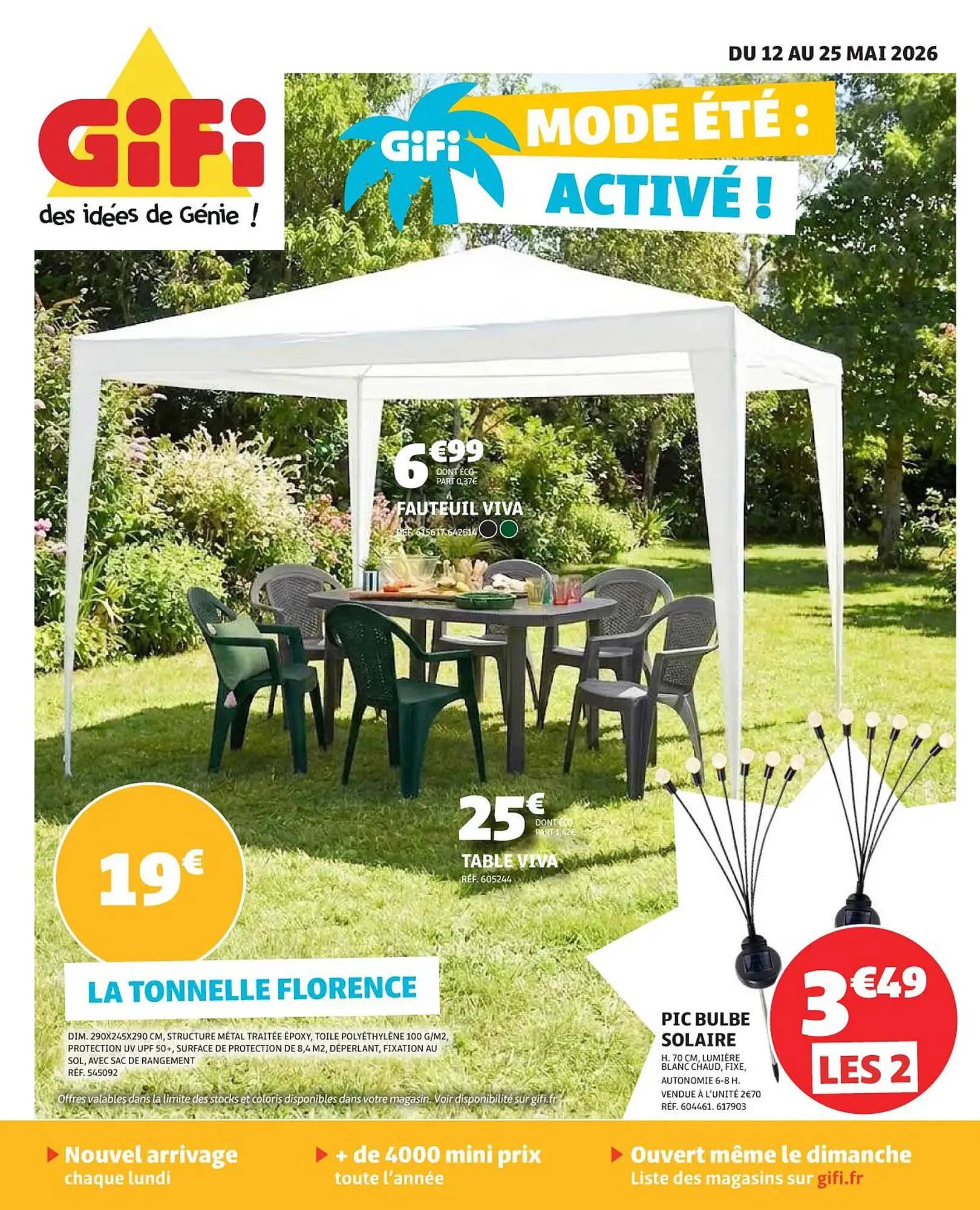 Catalogue Gifi du 12 mai au 25 mai 2026 - Catalogue page 1
