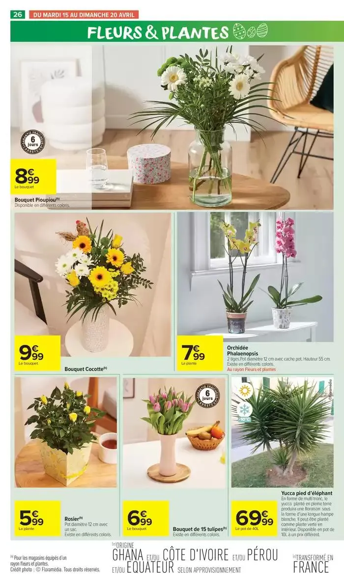 JOYEUSES PÂQUES du 15 avril au 27 avril 2025 - Catalogue page 28