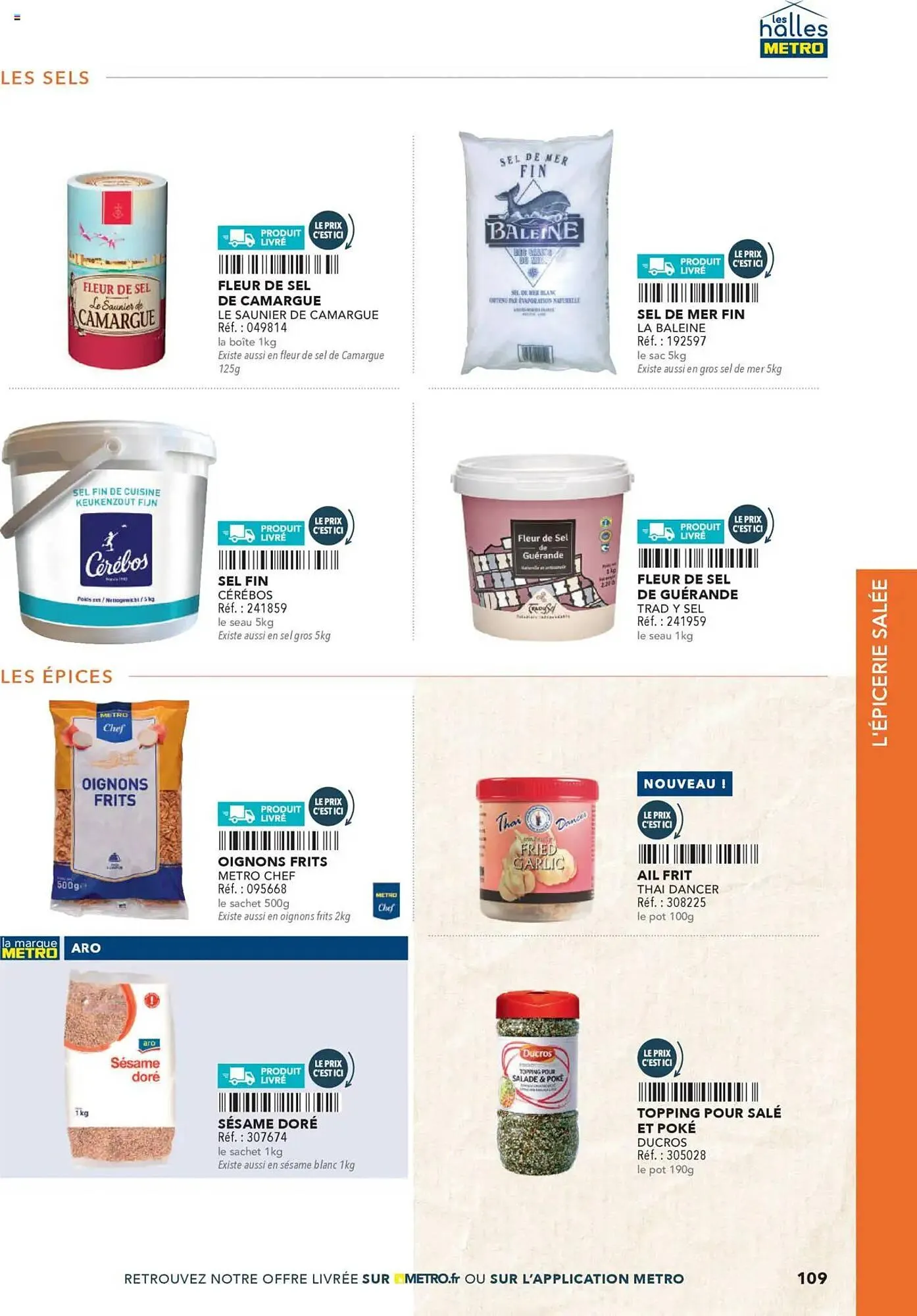 Catalogue METRO du 24 avril au 31 décembre 2025 - Catalogue page 109