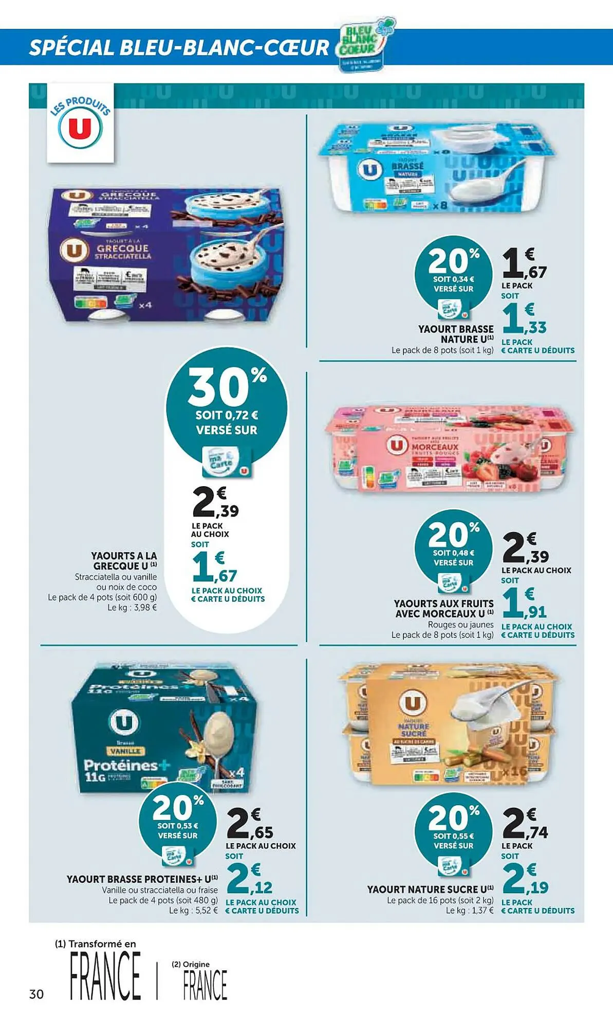 Catalogue Super U du 24 février au 8 mars 2026 - Catalogue page 30