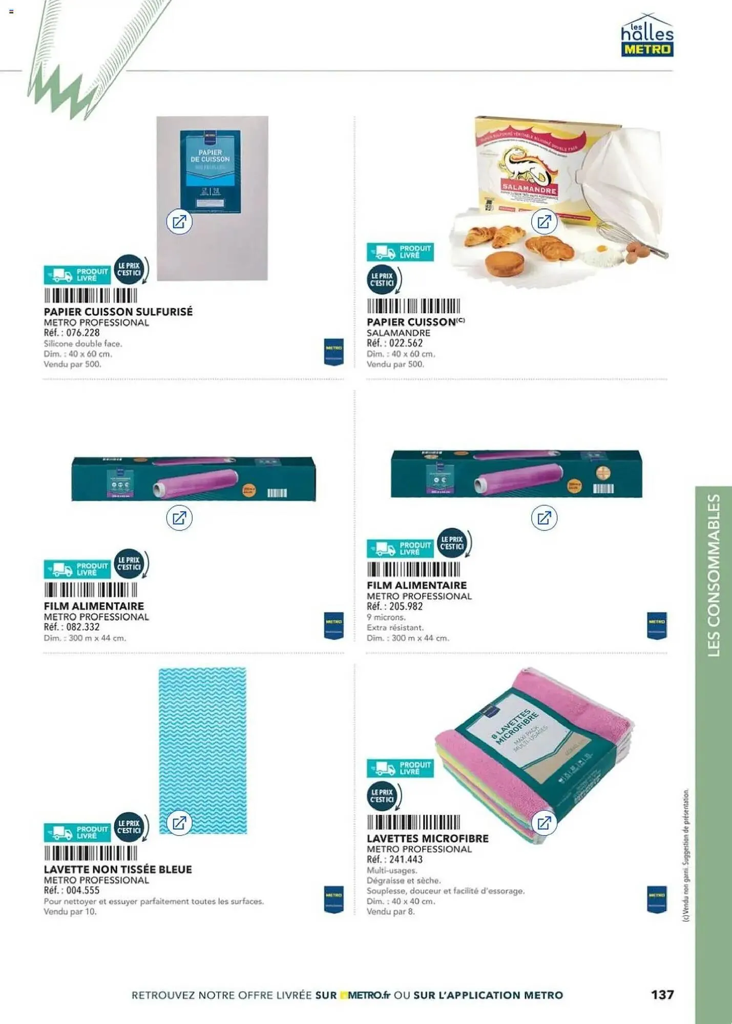 Catalogue METRO du 30 avril au 31 décembre 2026 - Catalogue page 137