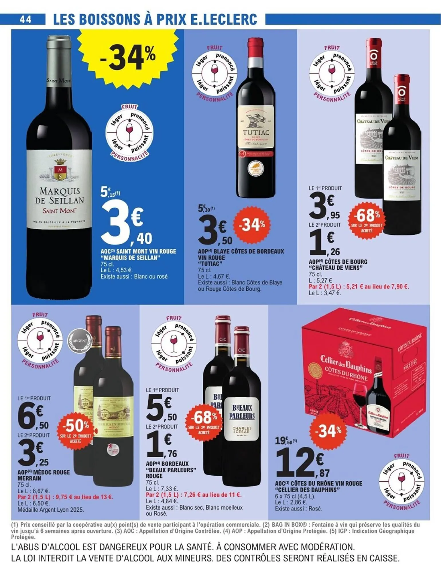 Catalogue E.Leclerc du 3 mars au 14 mars 2026 - Catalogue page 44