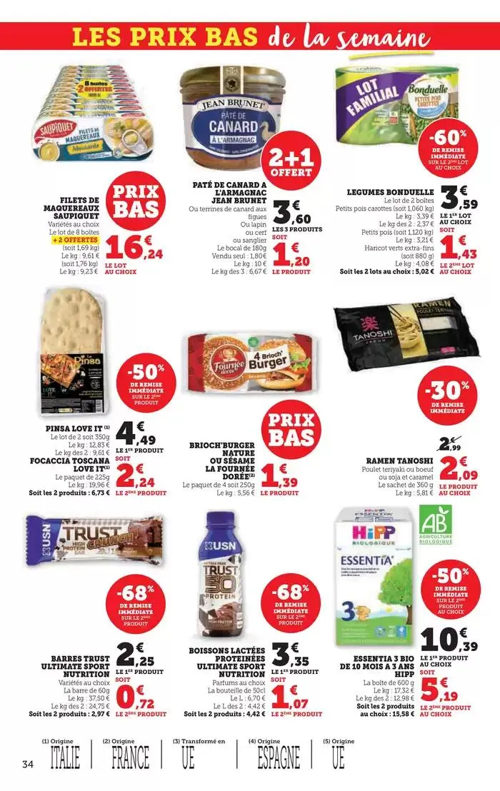 Catalogue Super U du 29 avril au 11 mai 2025 - Catalogue page 34
