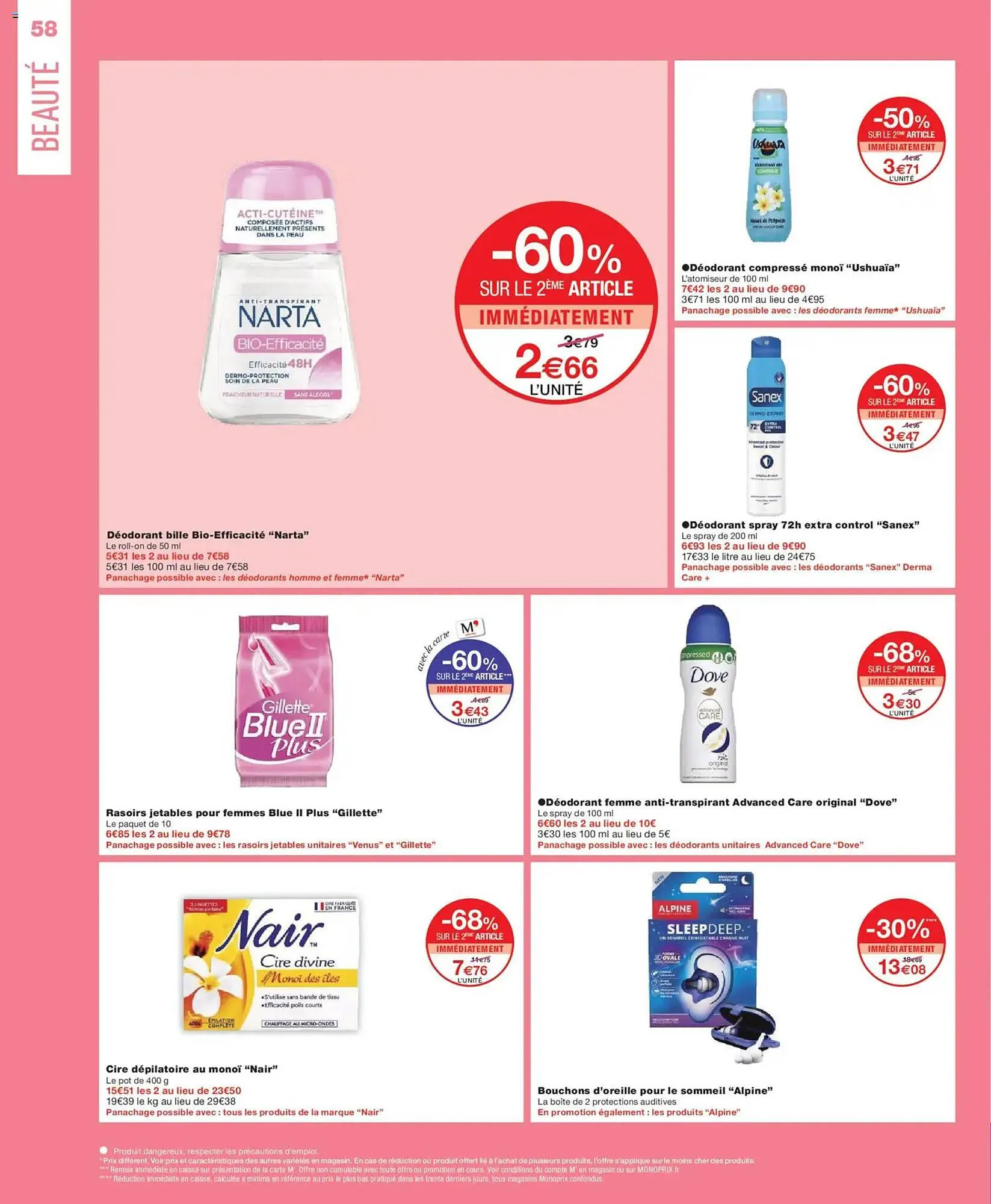 Catalogue Monoprix du 4 novembre au 16 novembre 2025 - Catalogue page 58