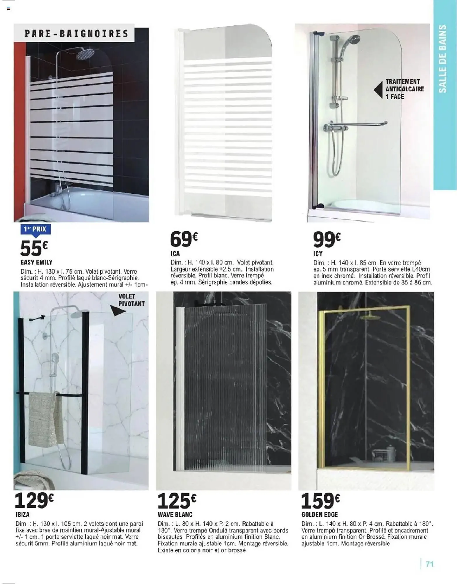 Catalogue E.Leclerc Brico du 7 janvier au 31 décembre 2025 - Catalogue page 71