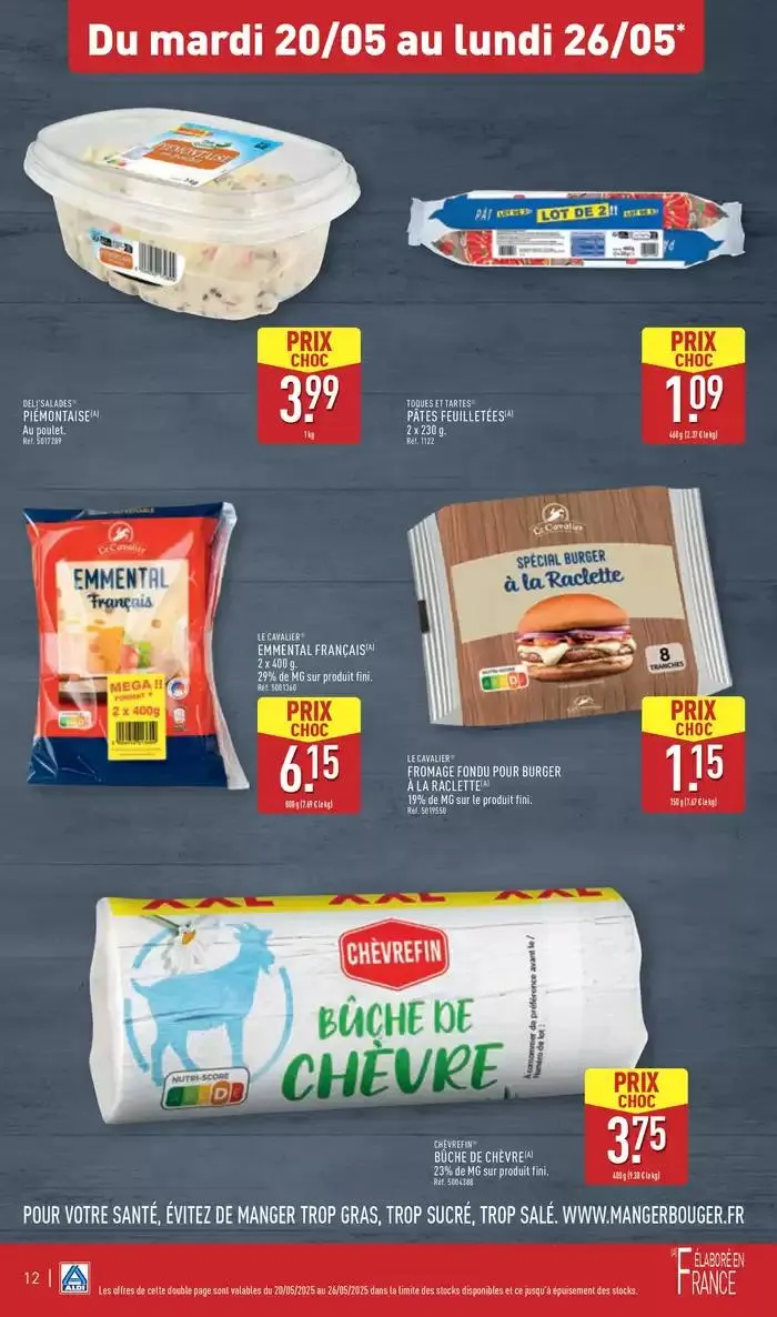 Retrouvez nos bons plans du 20 mai au 26 mai 2025 - Catalogue page 15