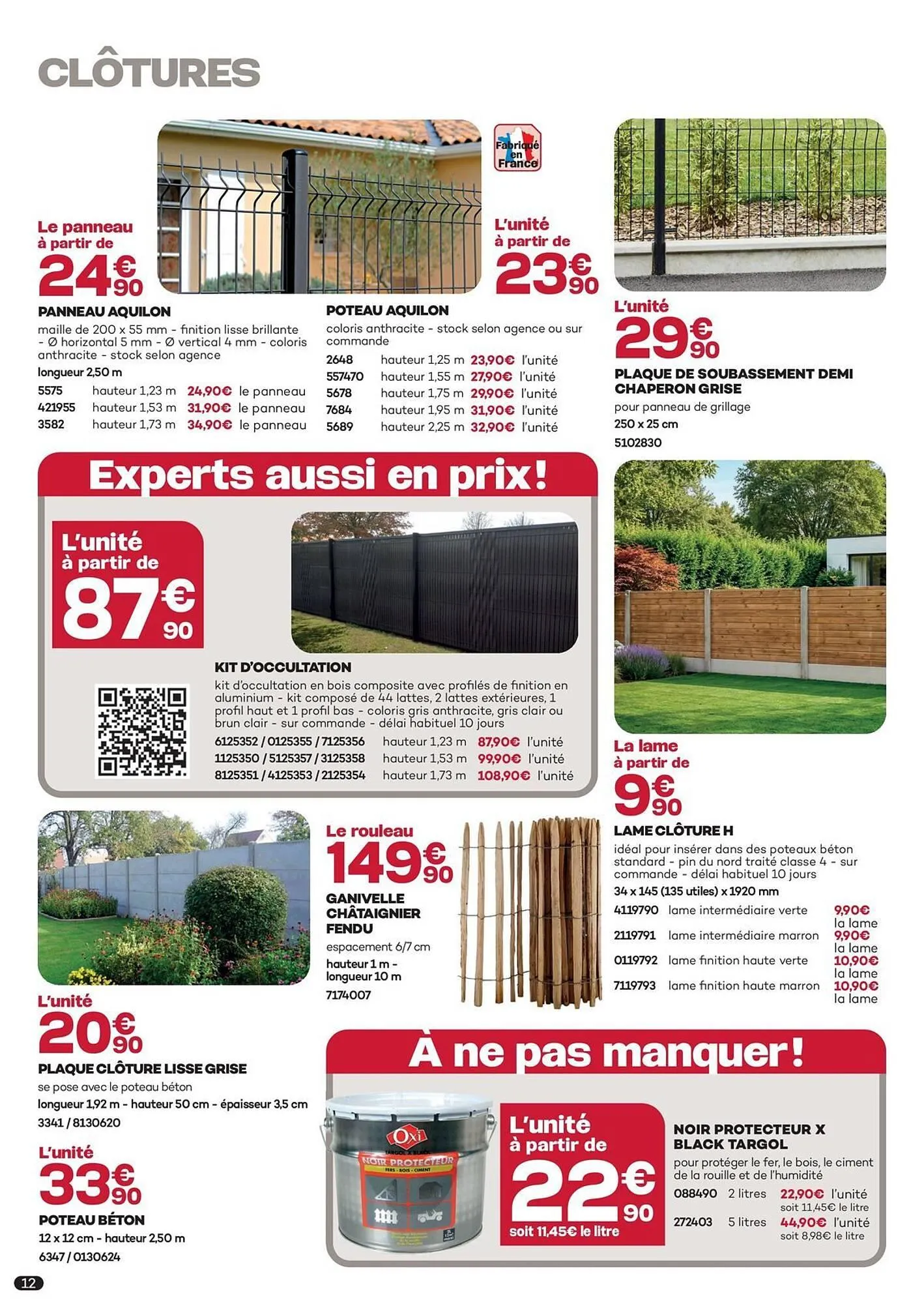 Catalogue Gedimat du 2 mars au 4 avril 2026 - Catalogue page 12