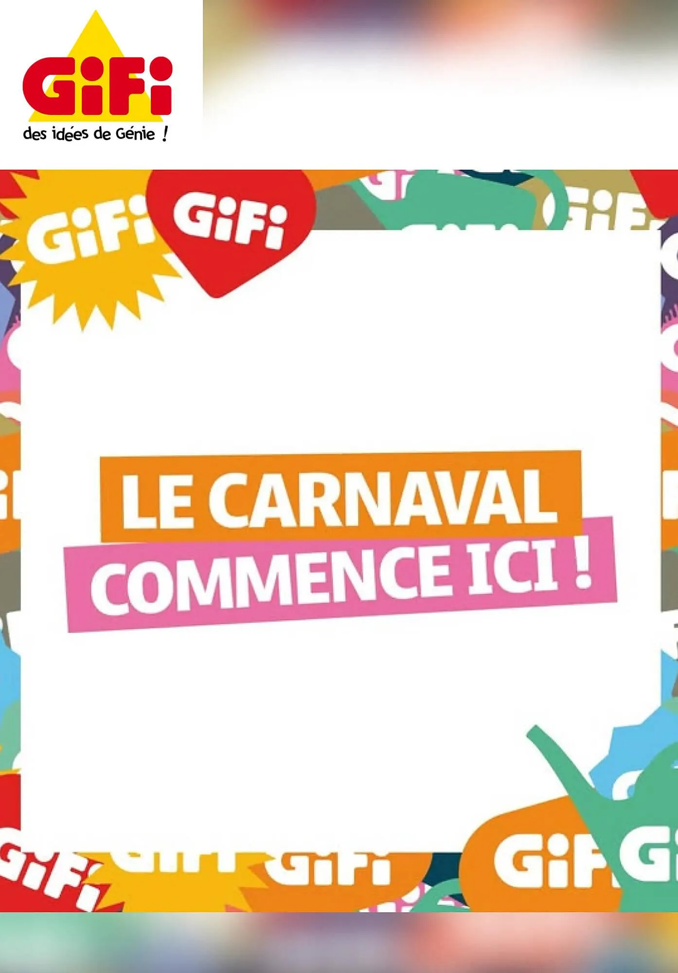 Catalogue Gifi du 19 février au 25 février 2026 - Catalogue page 1