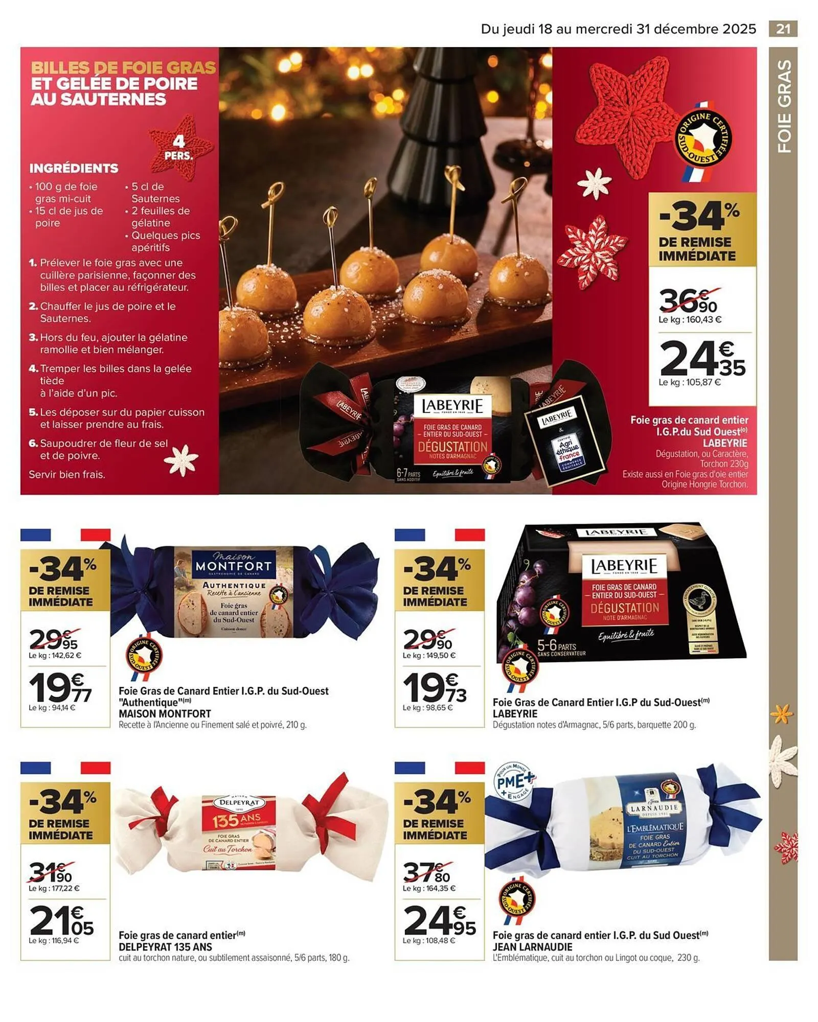 Catalogue Carrefour du 18 décembre au 31 décembre 2025 - Catalogue page 21