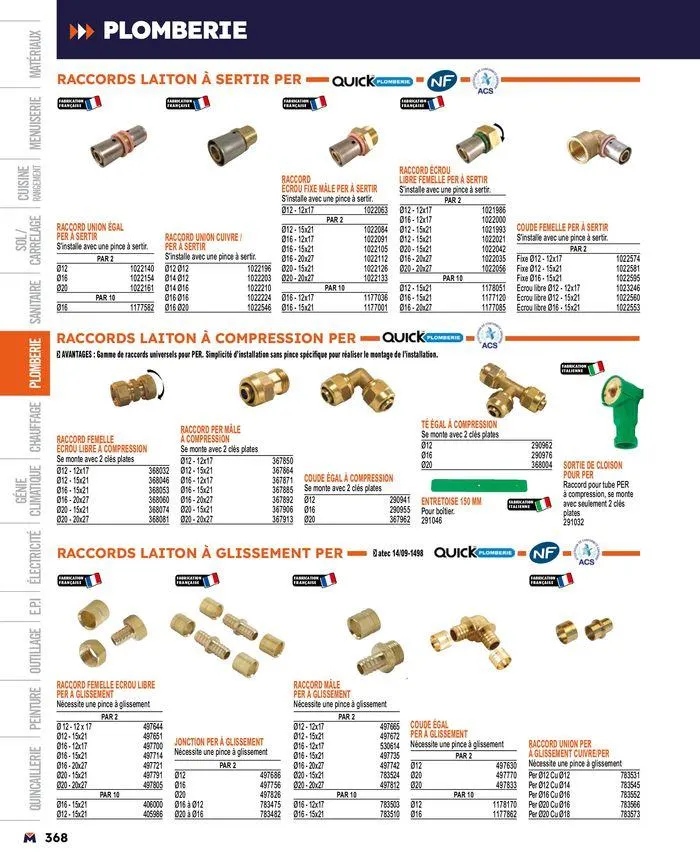 Guide produits 2024 du 15 mars au 31 décembre 2024 - Catalogue page 368