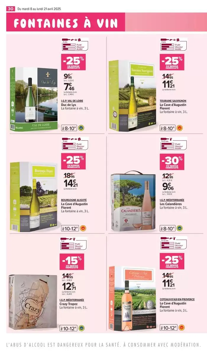 FOIRE AUX VINS DE PRINTEMPS du 8 avril au 21 avril 2025 - Catalogue page 32