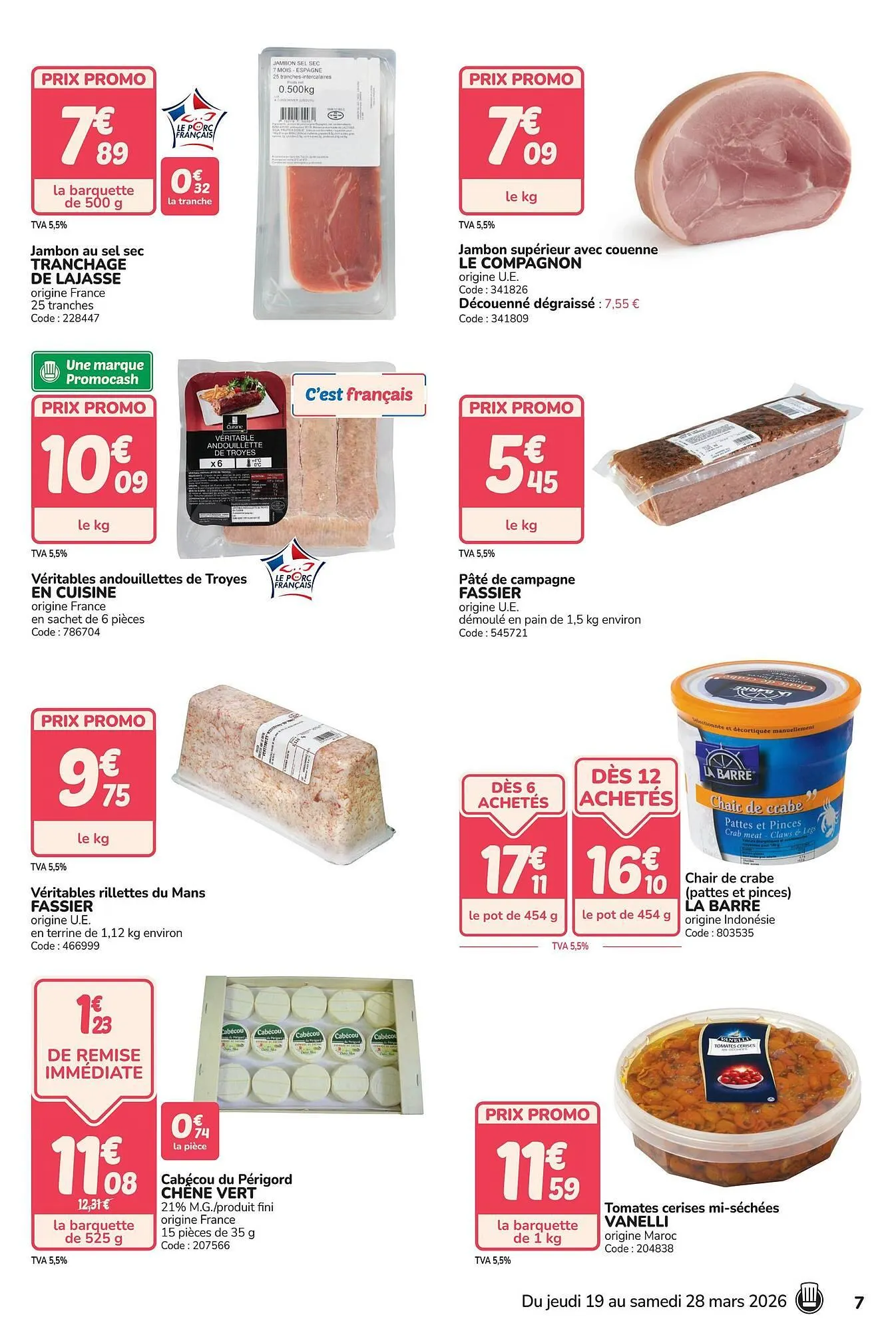 Catalogue Promocash du 16 mars au 28 mars 2026 - Catalogue page 7