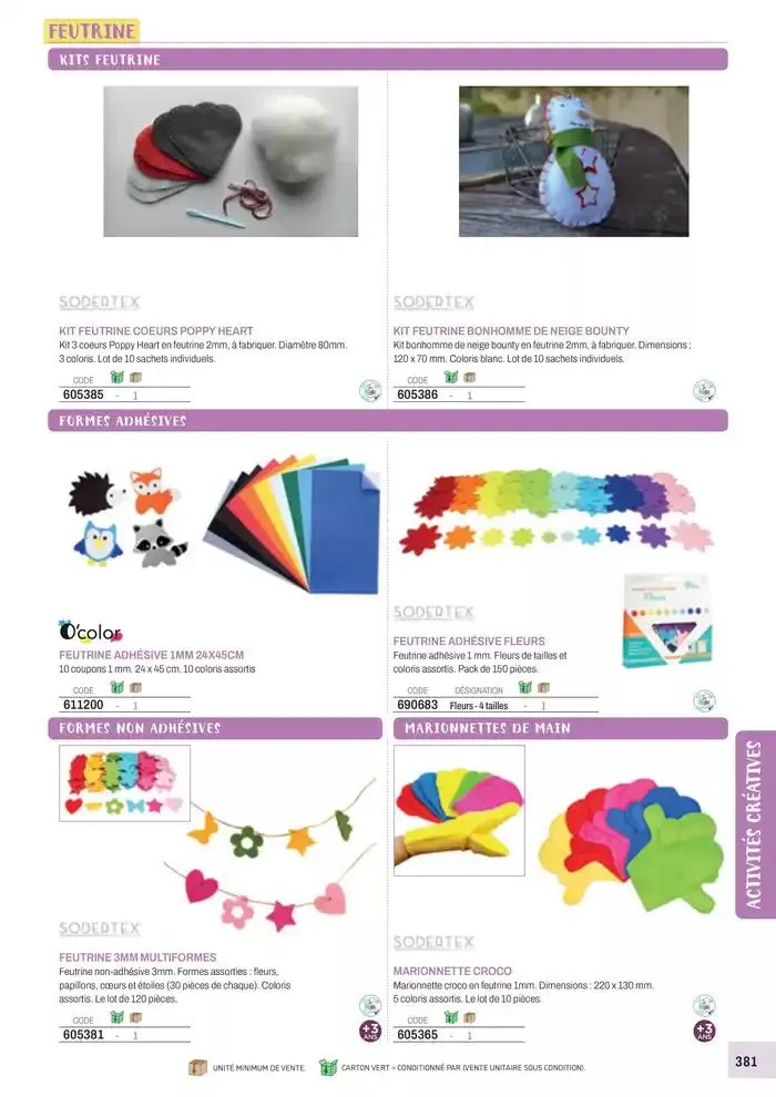 Nos Catalogues Thématiques du 1 janvier au 31 décembre 2025 - Catalogue page 383