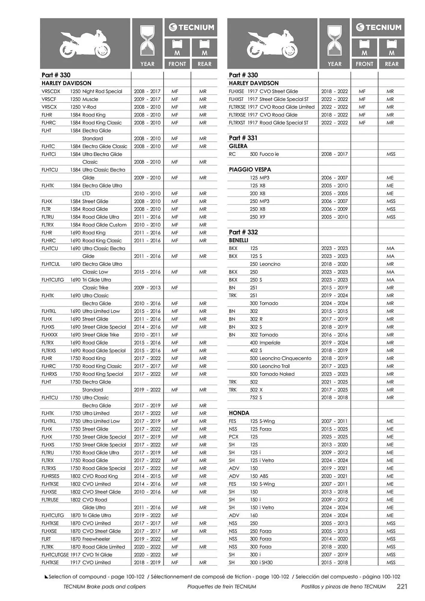 Catalogue Bihr du 23 mai au 31 décembre 2025 - Catalogue page 221