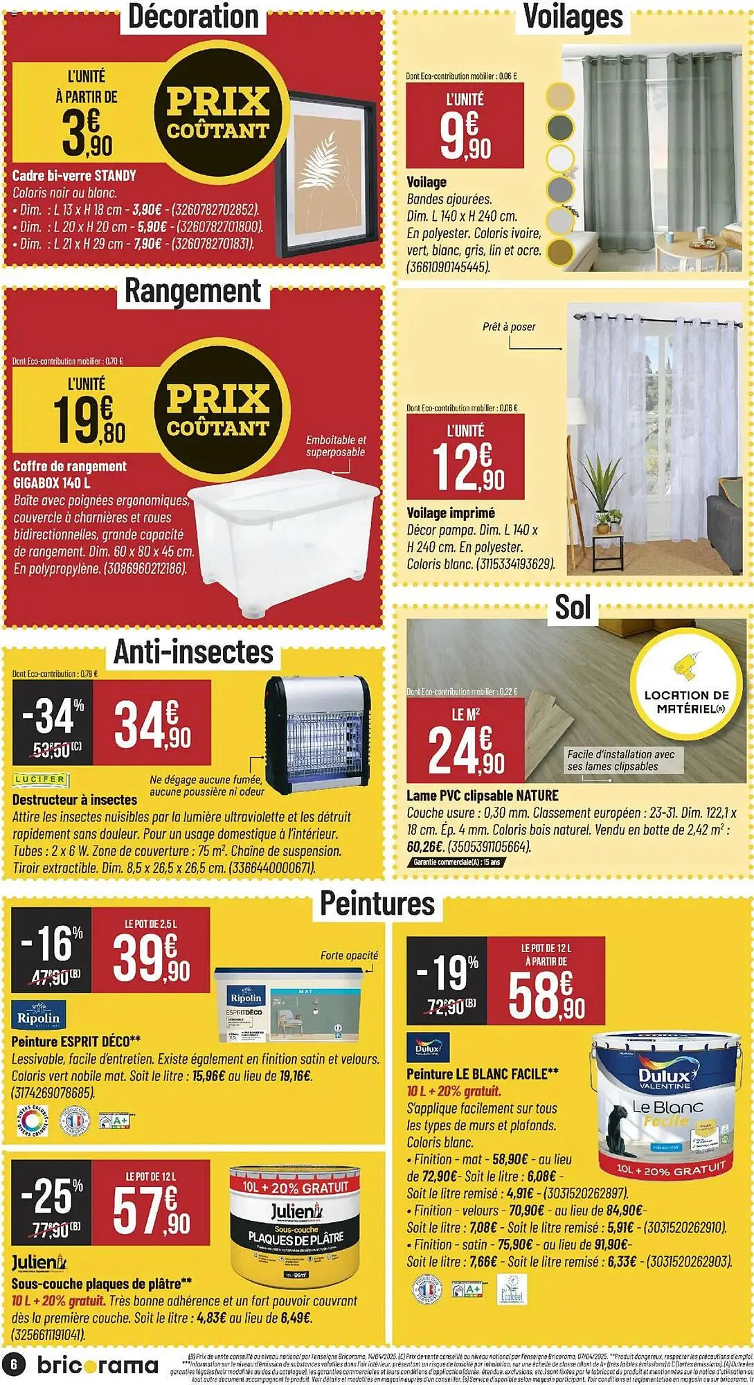 Catalogue Bricorama du 4 juin au 15 juin 2025 - Catalogue page 6